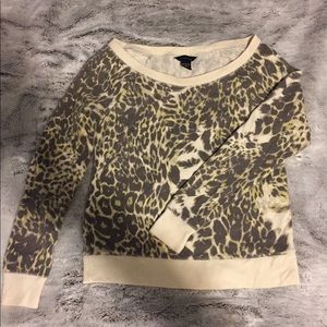 Moda International ( through VS ) Leopard Top